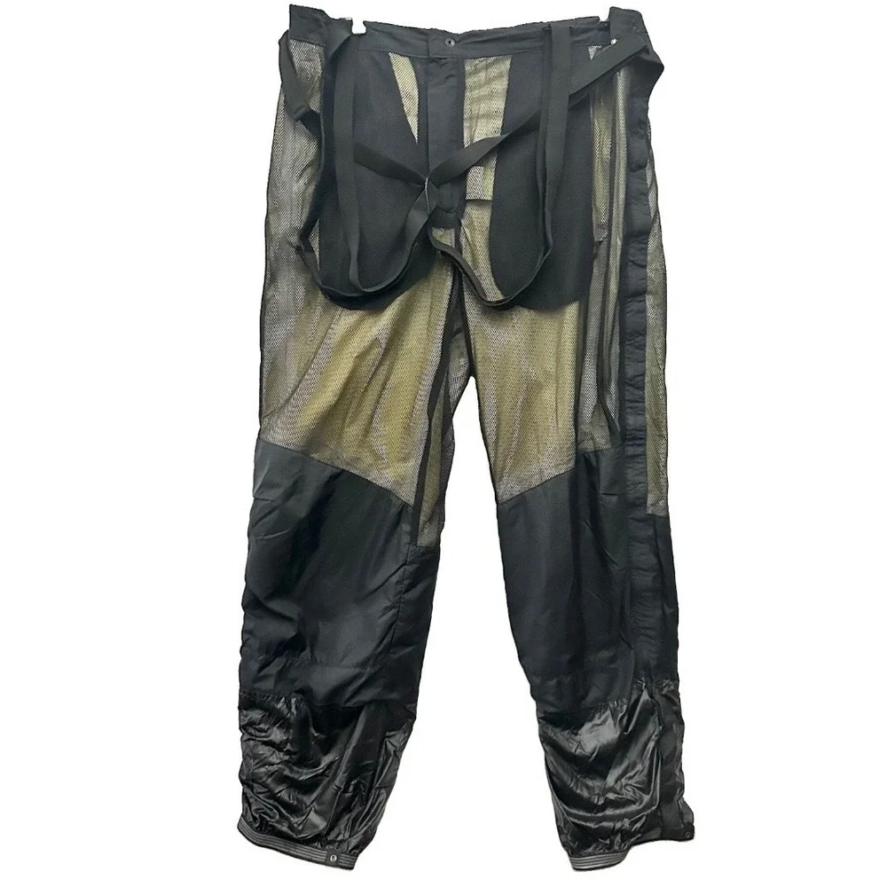 North Face Summit Series Gore-Tex XCR Mens XL Black Snow Ski Pants Suspenders